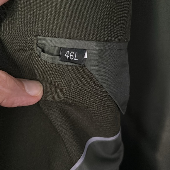 Men’s 2 piece suit Lucci 46long - Picture 3 of 6